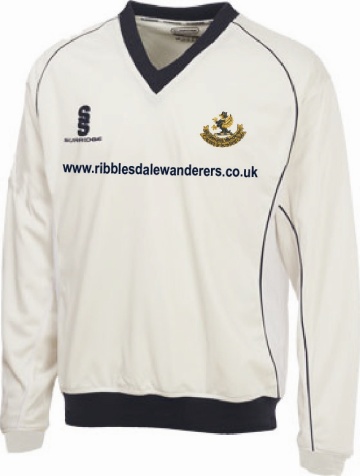 Ribblesdale Wanderers CC - Curve Long Sleeve Sweater Navy