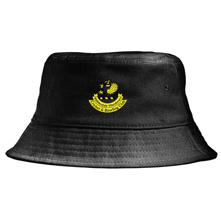 RIBBLESDALE WANDERERS CC Dual Bucket Hat - Black