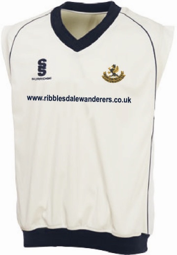 Ribblesdale Wanderers CC - Curve Sleeveless Sweater Navy